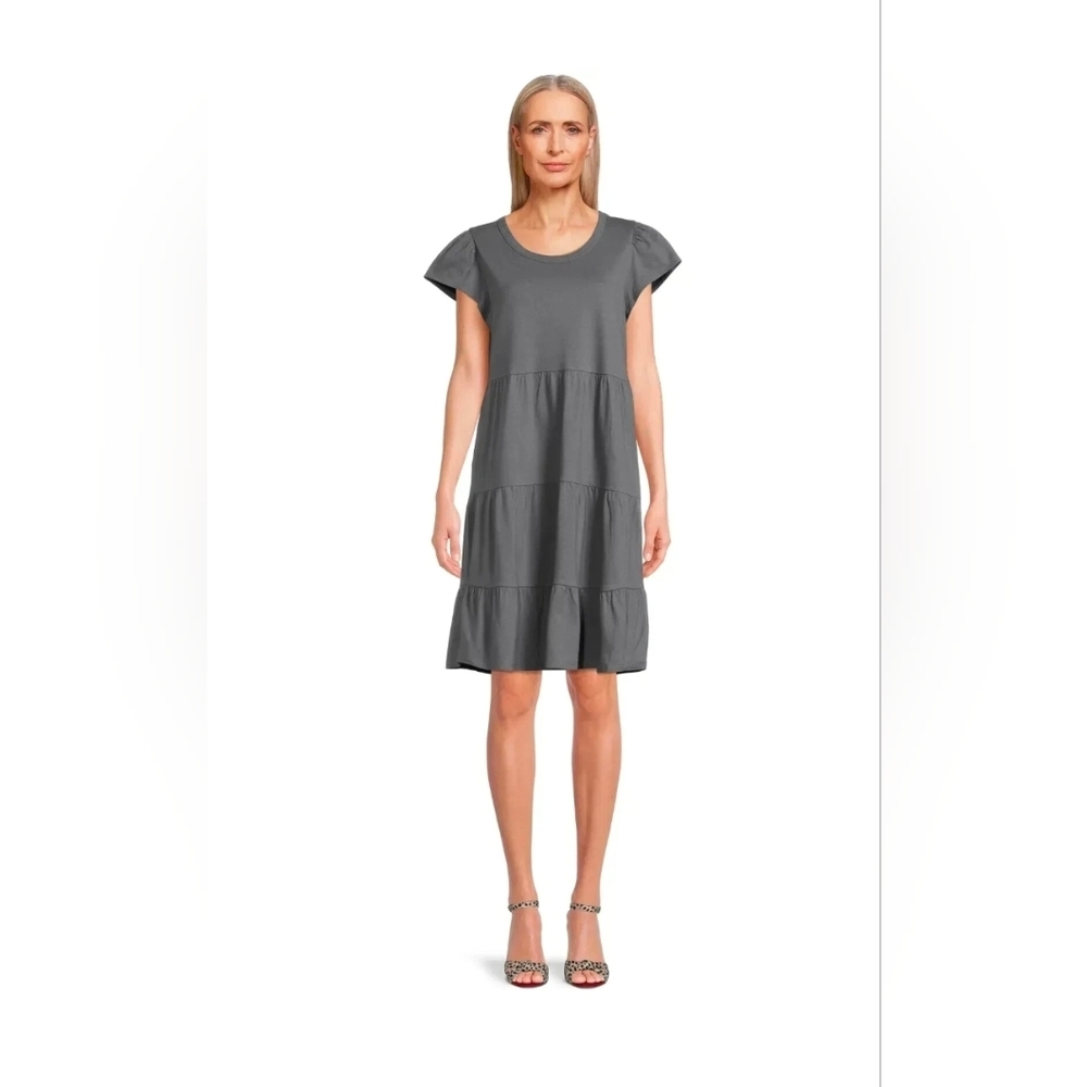 Time And Tru Women's Dresses Time And Tru Tiered Dress Size XL